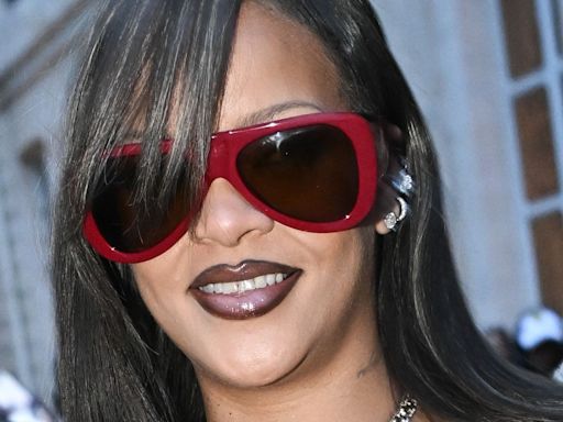 Rihanna looks straight out of 'St Trinian's' with this iconic back-to-school hairstyle