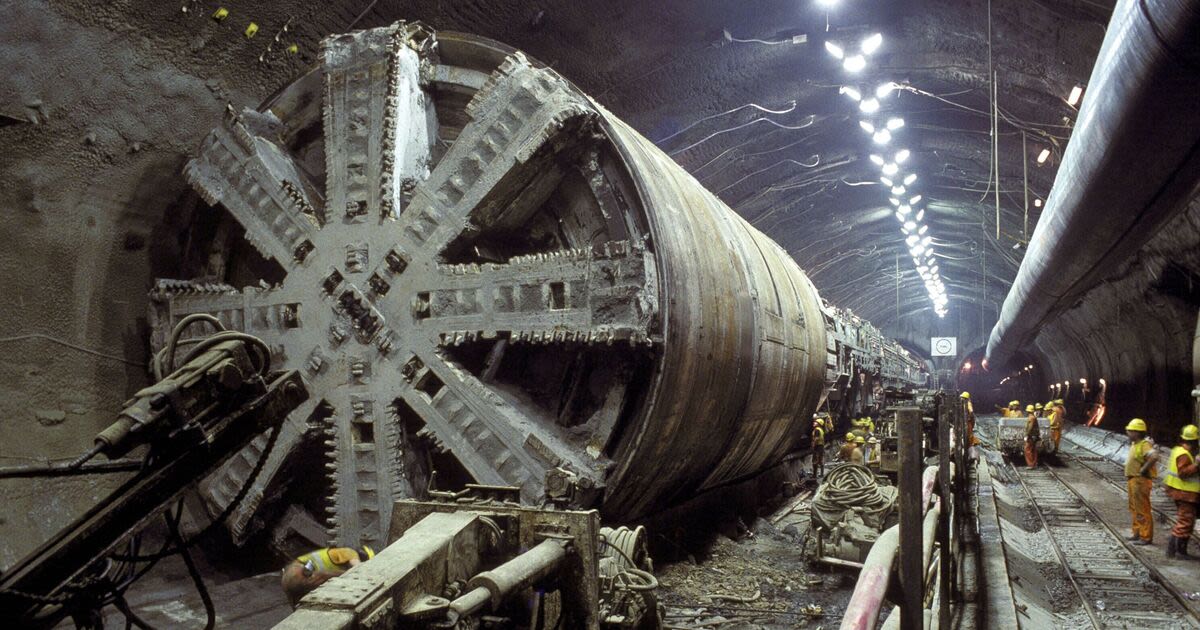 £12bn new tunnel that was Britain’s biggest ever mega-project