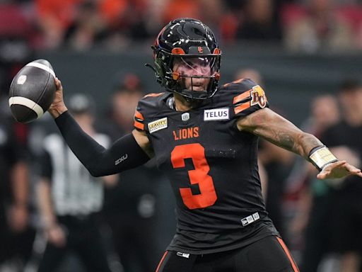 B.C. Lions QB Vernon Adams Jr. named CFL’s top offensive player for June