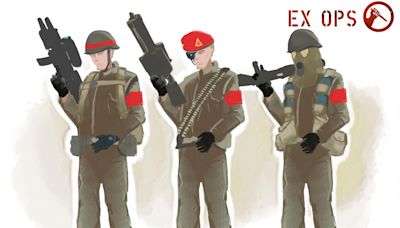 Progress 6 (Combine Enemy Units Concept Arts) news - ExOps Project mod for Half-Life 2