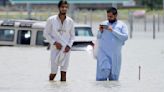 The desert nation of UAE records its most rain ever, flooding highways and Dubai's airport