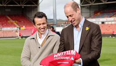 Prince William Has a Childhood Connection to Ryan Reynolds and Rob McElhenney's Wrexham Football Club
