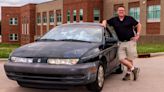 Students plan a special gift for favorite teacher who’s driven the same car for 30 years