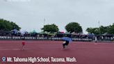 Watch the winning jump at the 4A state track and field championships