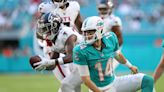 Dolphins’ offense struggles behind White, Thompson in preseason-opening loss to Falcons