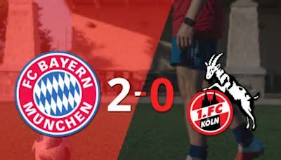 Con dos goles, Bayern Múnich se impuso a Colonia en el estadio Allianz Arena