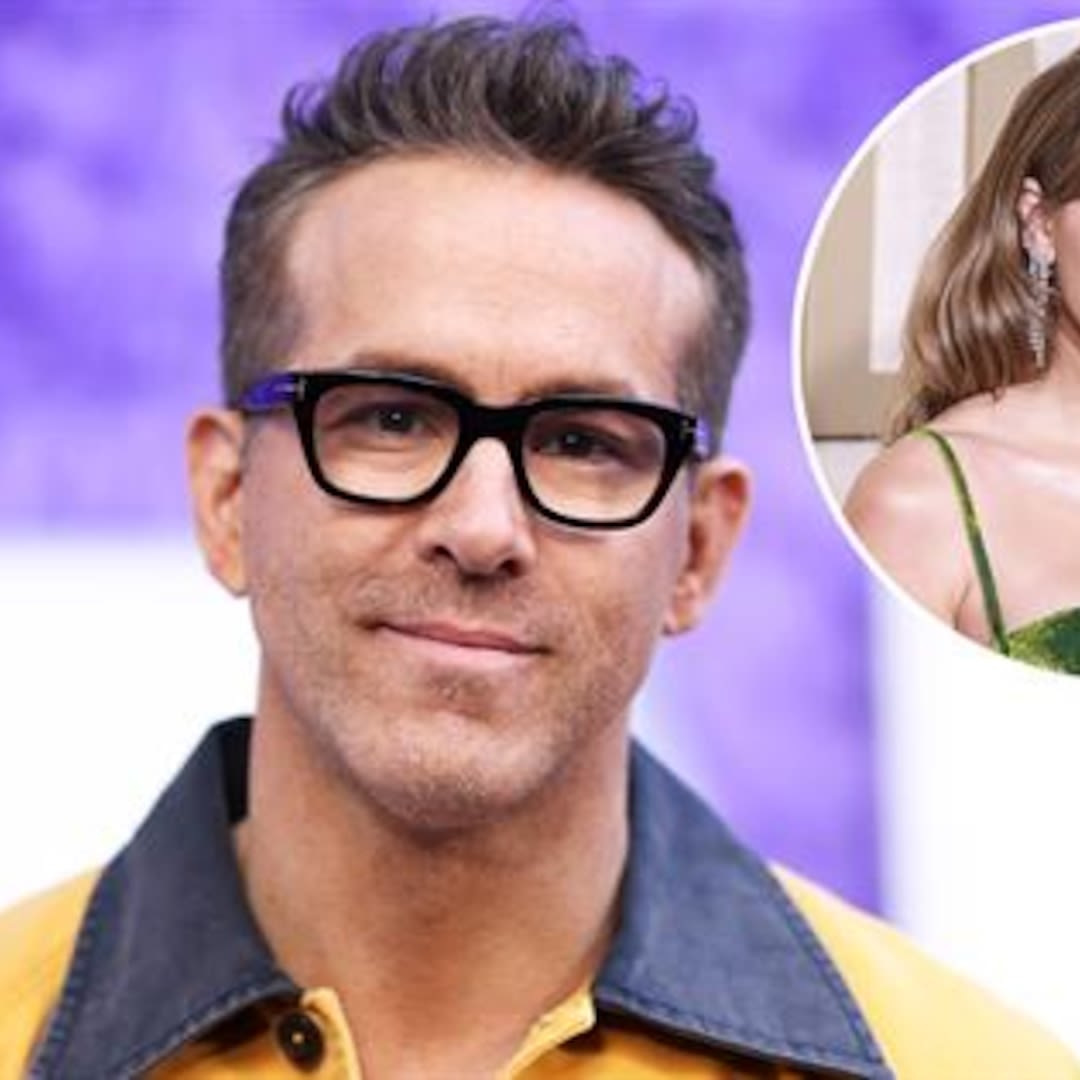 Ryan Reynold Jokes He Was “SUED” By Taylor Swift Over Her Cats - E! Online
