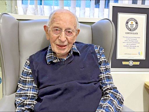 中英對照讀新聞》World’s Oldest Man Attributes Longevity to Luck and Fish & Chips 世界上最年長者稱運氣和魚薯條是長壽秘訣 - 中英對照讀新聞 - 自由電子報 專區