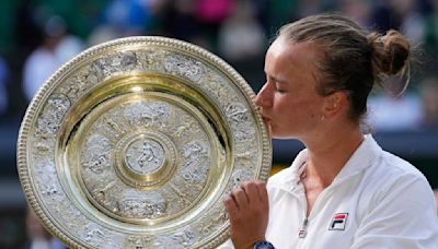 Barbora Krejcikova wins Wimbledon by beating Jasmine Paolini for her second Grand Slam trophy