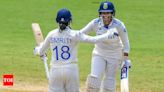 Shafali Verma and Smriti Mandhana create record partnership against South Africa in the one-off Test match | Cricket News - Times of India