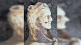 Statue of slain Roman emperor dressed as Hercules found near sewer in Rome