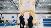 Jeff Bezos and NASA’s administrator share a sneak peek at Blue Origin’s moon lander