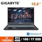 GIGABYTE 技嘉 G5 KF5-H3TW394KH 15吋電競筆電 (i7-13620H/RTX4060/16G/1TB SSD/WIN11)