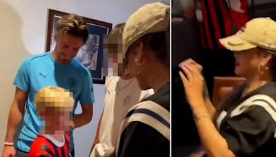 Kid doesn't recognise Rihanna and asks her for photo of him and Jack Grealish