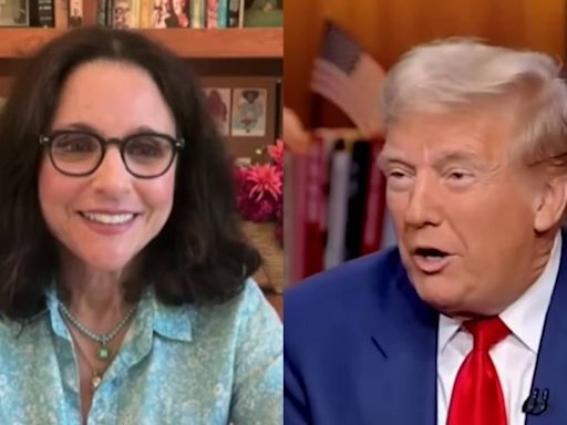 ‘Not a Kamala Harris type’: Julia Louis-Dreyfus' comparison of her Veep character takes a sarcastic dig at Trump