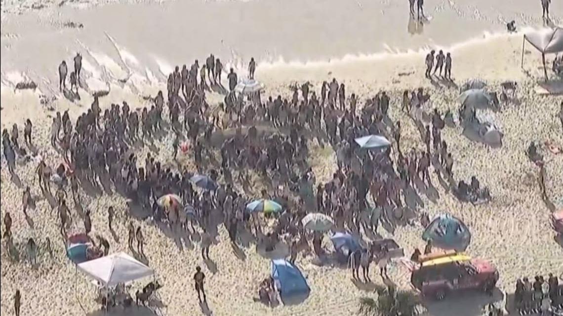 San Diego lifeguards rescue girl trapped under sand at Mission Beach