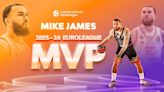 Mike James, MVP de la Euroliga