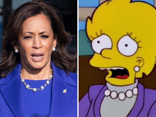 Did "The Simpsons" predict Kamala Harris becoming president?