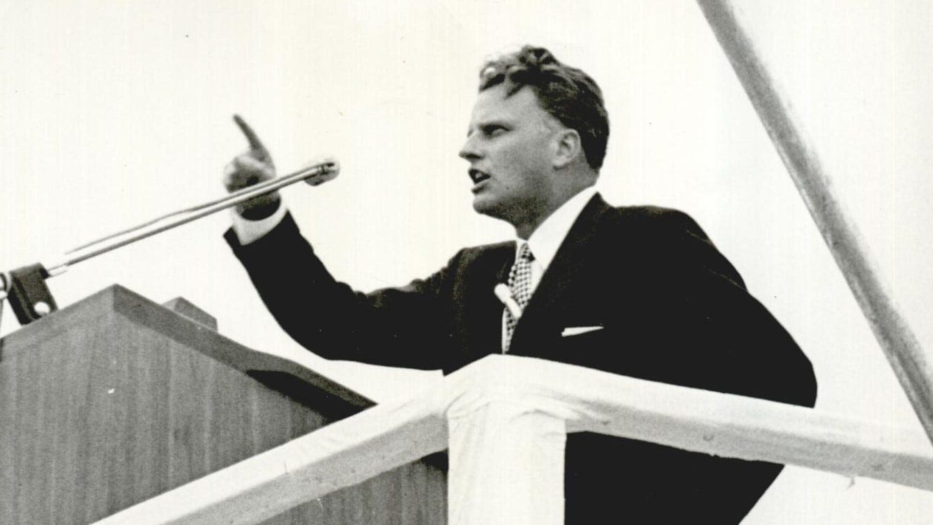 In 1956, thousands of Oklahomans flocked to the Billy Graham Crusade to hear his sermon