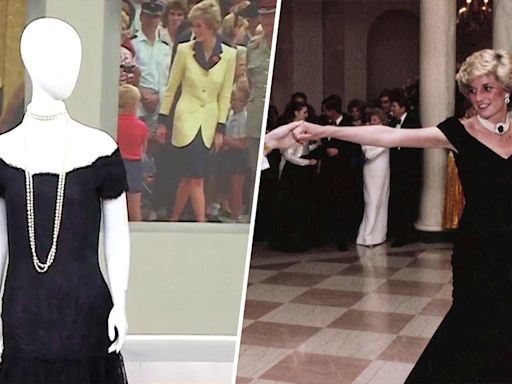 Princess Diana's outfits up for rare auction — including dress she wore during John Travolta dance