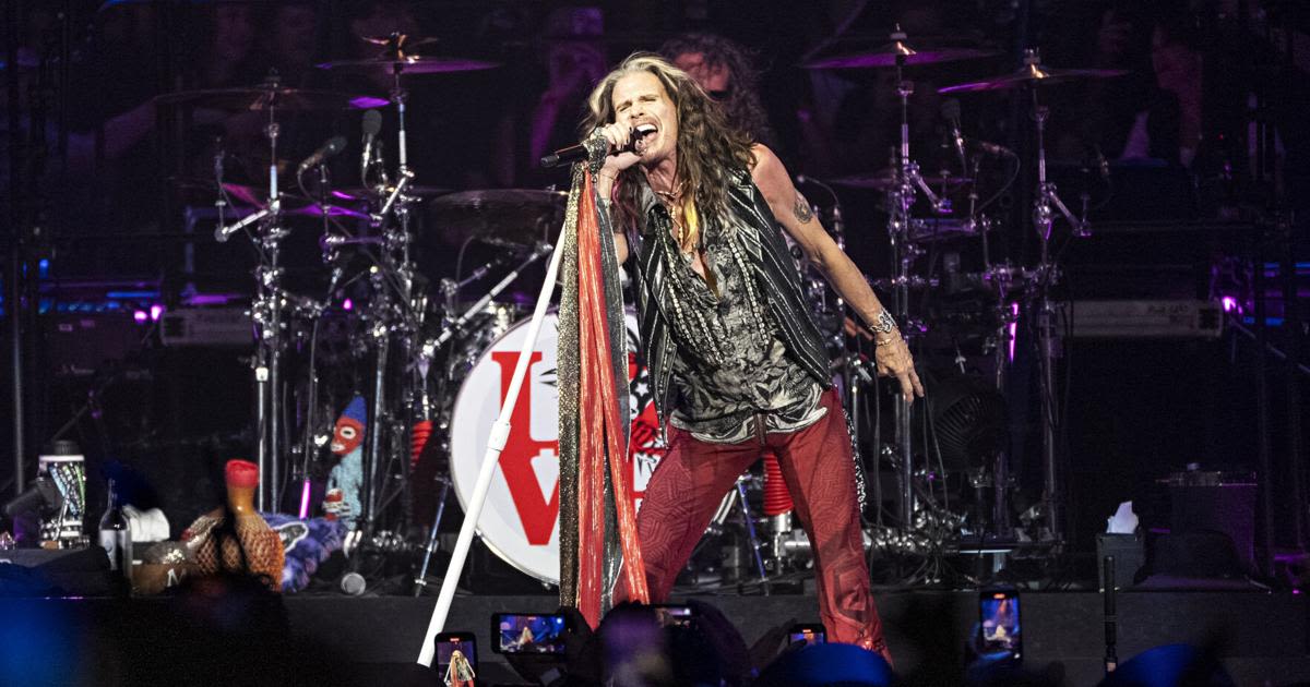 Aerosmith retires from touring, citing permanent damage to Steven Tyler's voice last year