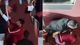 Botella golpeó accidentalmente a Djokovic en la nuca: el domingo juega contra Tabilo