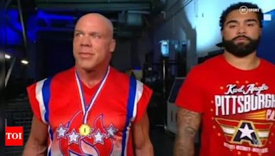 Kurt Angle praises Gable Steveson's athletic prowess | WWE News - Times of India