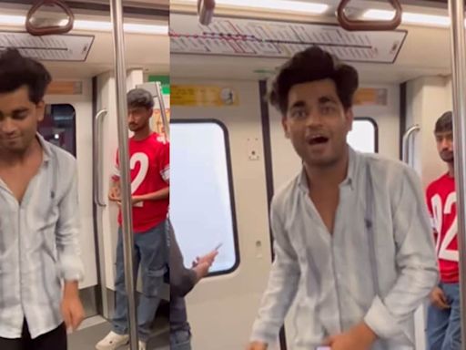 'Nightmare For Introverts': Man Dances To Nacho Nacho In Delhi Metro. Video Viral - News18