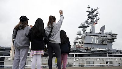 USS Ronald Reagan leaves its Japan home port after nearly 9 years - WTOP News