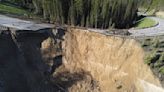 Large chunk of Wyoming's Teton Pass road collapses