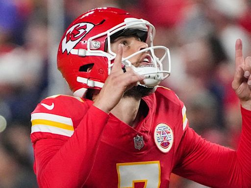 Harrison Butker's commencement speech 'was taken totally out of context,' Super Bowl champion coach says