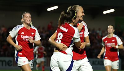 Arsenal 1-0 Rosenborg: Frida Maanum scores winner as Arsenal reach round two of Women's Champions League qualifying