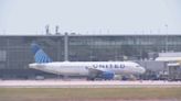 United Airlines flight forced to return to Connecticut airport after engine part lands on runway