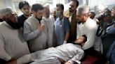 Suicide bomber at political rally in northwest Pakistan kills at least 44 people, wounds nearly 200