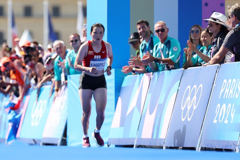 Final finisher of women's marathon shows what it means to be an Olympian