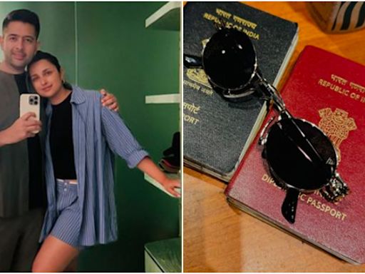 Parineeti Chopra shares pictures with Raghav Chadha from Maldives vacation; internet can’t stop discussing AAP MP’s maroon coloured passport