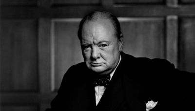 Stolen 'iconic' Winston Churchill portrait discovered in Italy