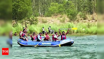 Bijnor introduces rafting on Ramganga river to boost water sports and tourism | Meerut News - Times of India