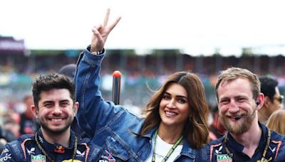 Kriti Sanon Becomes The First Female Bollywood Actress To Be At F1 In Silverstone - News18