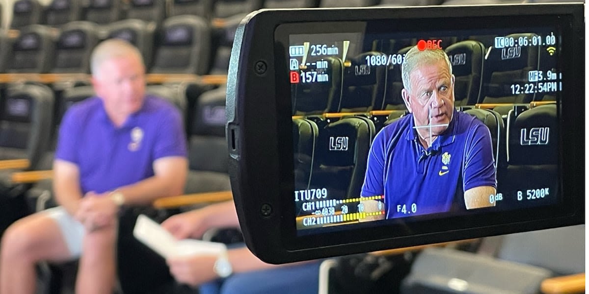 “We’re not going to go out and buy players” - Coach Kelly speaks on LSU’s defensive line situation
