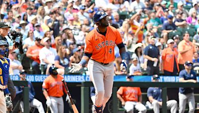 Astros All-Star Yordan Alvarez hits for cycle vs. Mariners