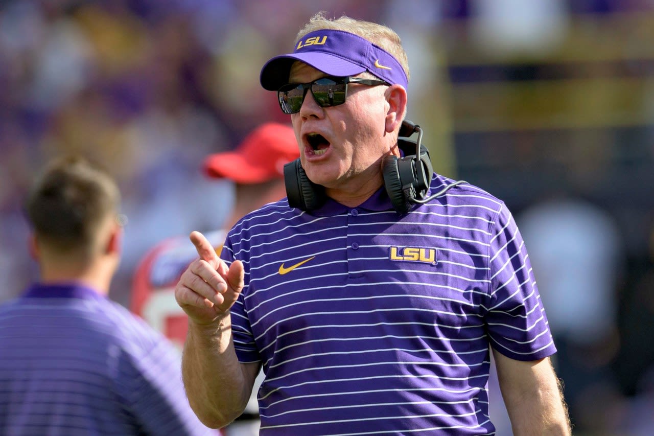 Game times announced for LSU’s first three games of 2024 season