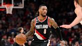 Damian Lillard leaves Trail Blazers game with calf injury