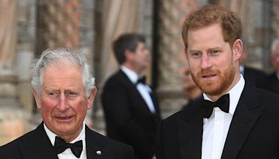 Friends of Prince Harry claim King Charles no longer answers his calls