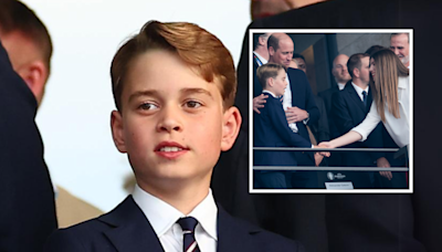 Prince George's meeting with European princess goes viral