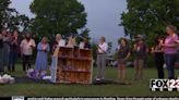 Video: Candlelight vigil held Wednesday night to remember lives lost to domestic violence