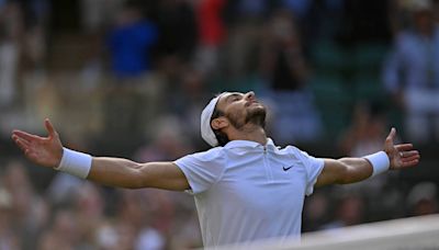 Wimbledon 2024: American Taylor Fritz falls to Lorenzo Musetti after forcing deciding set