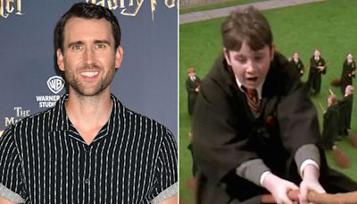 Matthew Lewis Remembers First Day on Harry Potter Set — Filming on a Broomstick: 'I Was Terrified' (Exclusive)