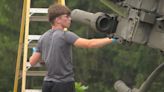 Hopeful Eagle Scout restores military aircraft at a veterans memorial