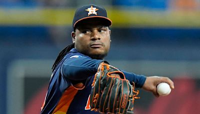 Valdez follows up no-hit bid with 5 2/3 strong innings as AL West-leading Astros beat Rays 6-1